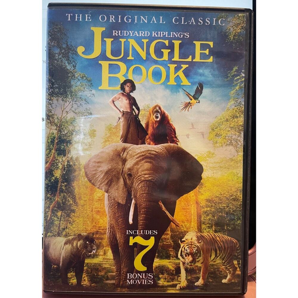 Jungle Book (DVD), the‎ original classic, with 7 bonus movies